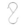 10 /100pcs Metal Hanging Hooks S Shaped Hanger Hook Hanging Heavy Duty Hooks Clasp For Kitchen Pot Shelf Home Bathroom Storage