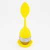 1pc/7pcs Tea Infuser Silicone Handle Stainless Steel Strainer Drip Tray Included - Loose Tea Steeper - Best Tea Infuser For Loose Leaf Or Herbal Tea