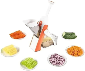 Multifunctional Household Lemon Slicer For Vegetable Cutting (Color: Orange)